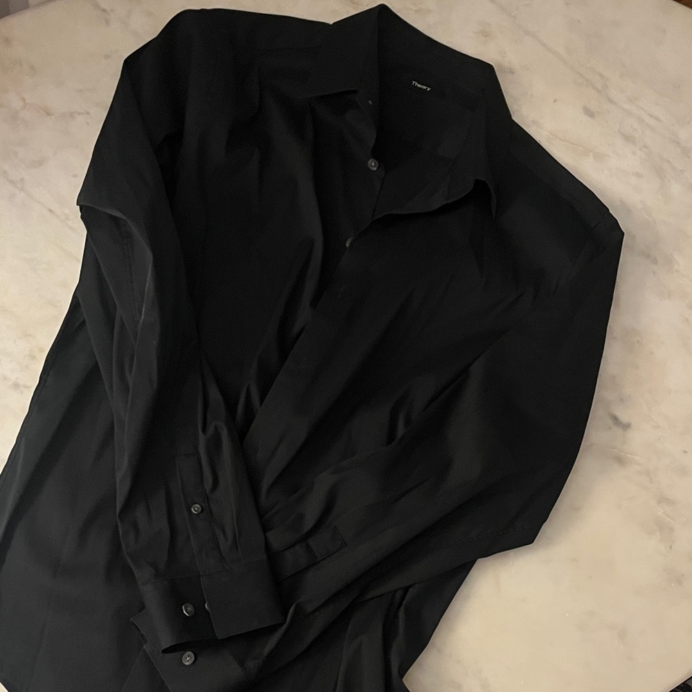 Theory Midnight Black Shirt